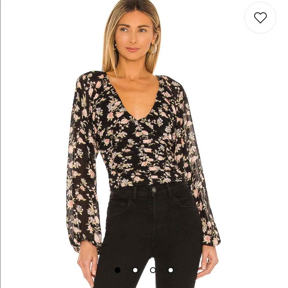 NWT Free People New Final Rose Blouse - Picture 4 of 9